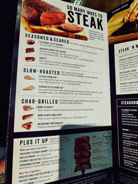 outback steakhouse tulsa|outback menu in tulsa.